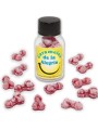DIABLO PICANTE 12 CARAMELOS DE LA ALEGRIA FORMA PENE FRESA CEREZA