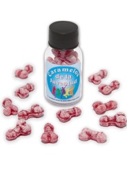 DIABLO PICANTE 12 CARAMELOS DE LA JUVENTUD FORMA PENE FRESA CEREZA