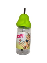 DIABLO PICANTE BIBERON FORMA PENE 360 ML VERDE