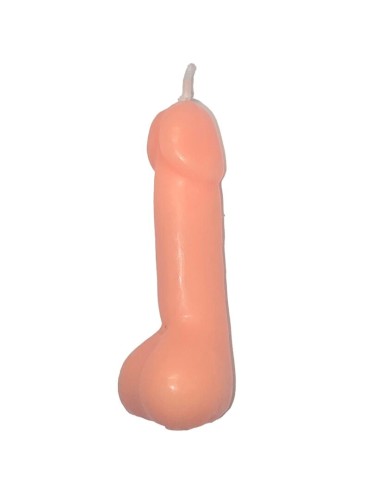 DIABLO PICANTE VELA FORMA PENE CARNE