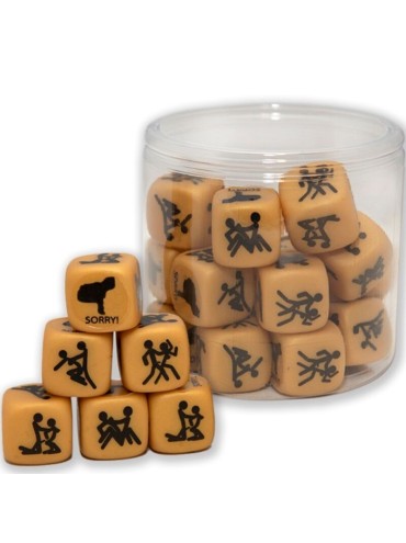 DIABLO PICANTE DADO DEL AMOR POSTURAS DORADO