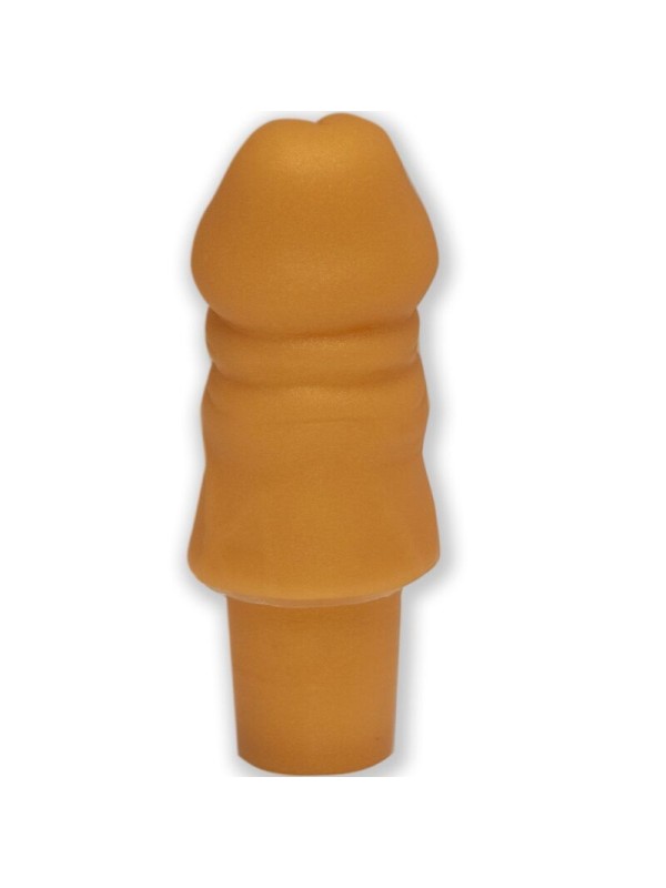 DIABLO PICANTE TAPON FORMA PENE DORADO