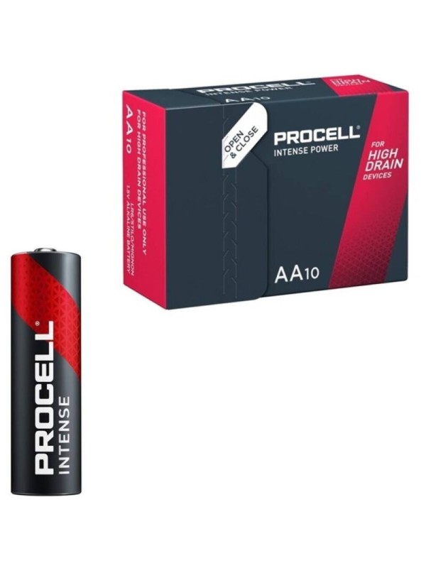 PROCELL INTENSE POWER ALCALINA LR6 AA 15V CAJA10