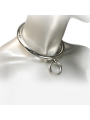 METAL HARD BDSM COLLAR CON ARGOLLA 10CM