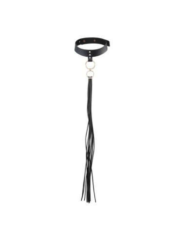 BIJOUX INDISCRETS MAZE COLLAR CON FLECOS NEGRO