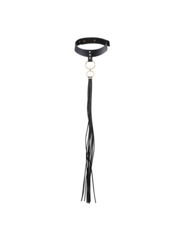 BIJOUX INDISCRETS MAZE COLLAR CON FLECOS NEGRO
