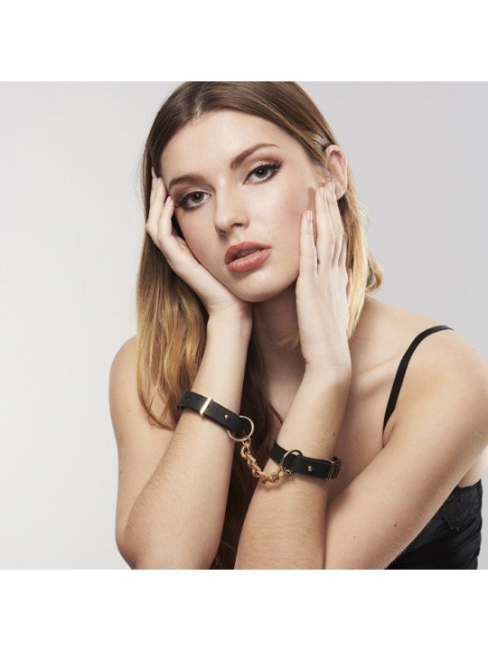 BIJOUX INDISCRETS MAZE ESPOSAS BRAZALETES NEGRO