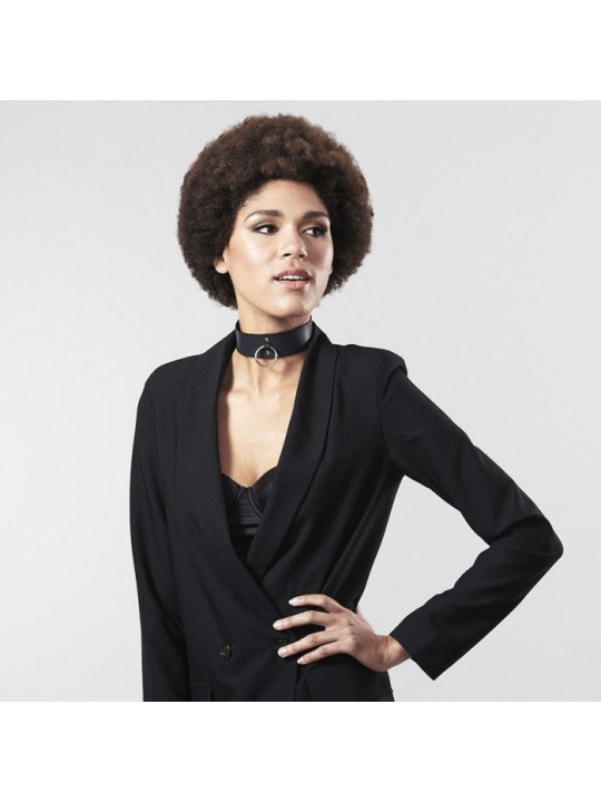 BIJOUX INDISCRETS MAZE COLLAR CON CORREA NEGRO