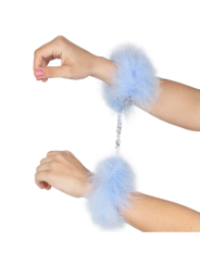 SECRETPLAY ESPOSAS AZUL MARABOU