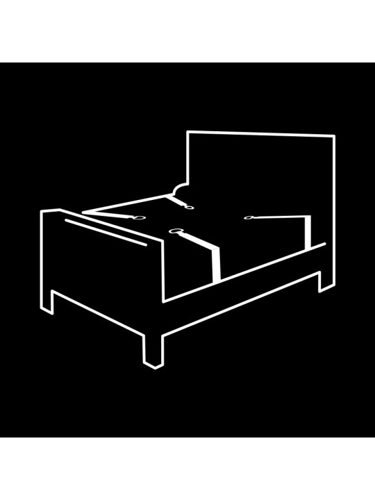 FETISH SUBMISSIVE SET DE ESPOSAS Y ATADURAS CON FORRO DE NEOPRENO