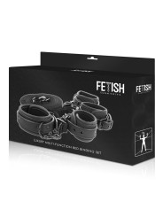 FETISH SUBMISSIVE SET DE ESPOSAS Y ATADURAS CON FORRO DE NEOPRENO
