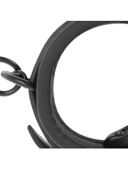 FETISH SUBMISSIVE ESPOSAS TOBILLOS CUERO VEGANO CON FORRO DE NEOPRENO