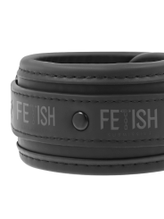 FETISH SUBMISSIVE COLLAR Y ESPOSAS CUERO VEGANO CON FORRO DE NEOPRENO