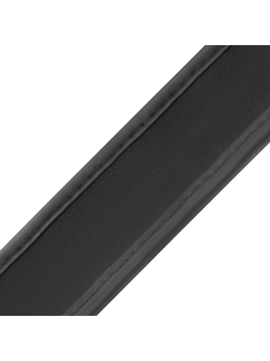 FETISH SUBMISSIVE COLLAR Y ESPOSAS CUERO VEGANO CON FORRO DE NEOPRENO