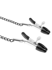 FETISH SUBMISSIVE ANILLA MORDAZA CON PINZAS PARA PEZONES