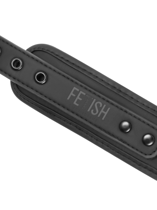 FETISH SUBMISSIVE COLLAR CON CADENA CON FORRO DE NEOPRENO