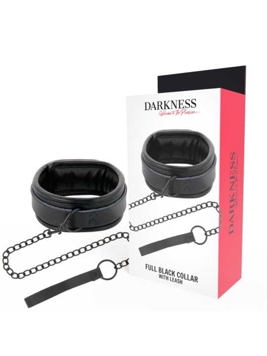 DARKNESS COLLAR CON CADENA NEGRO