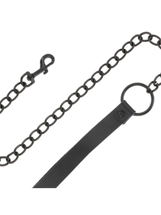 DARKNESS COLLAR CON CADENA NEGRO