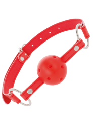 DARKNESS MORDAZA TRANSPIRABLE ROJO