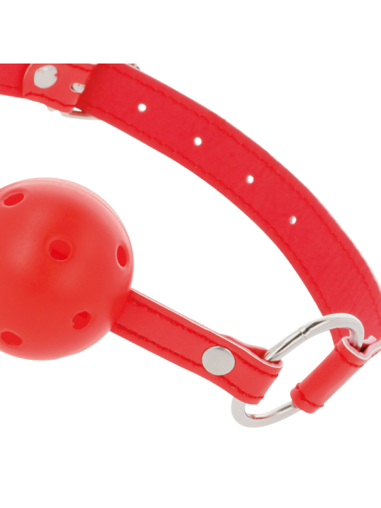 DARKNESS MORDAZA TRANSPIRABLE ROJO