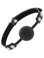 DARKNESS MORDAZA SILICONA NEGRO