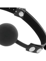 DARKNESS MORDAZA SILICONA NEGRO