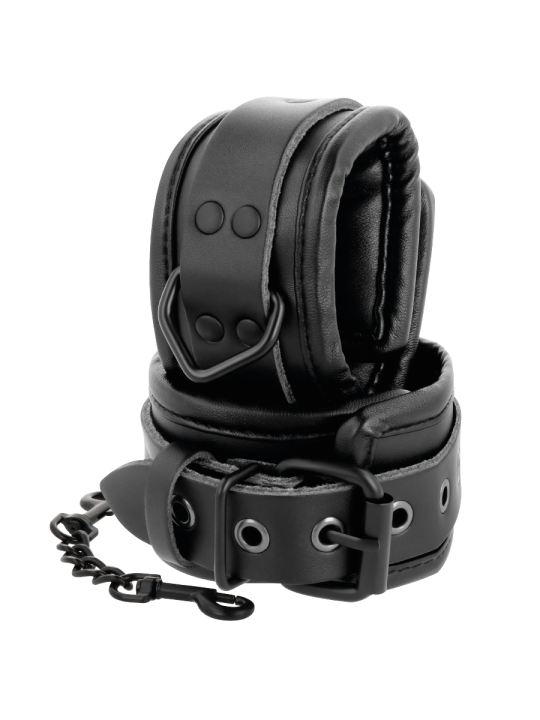 DARKNESS ESPOSAS AJUSTABLES MANOS LEATHER NEGRO
