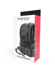 DARKNESS ESPOSAS AJUSTABLES MANOS LEATHER NEGRO