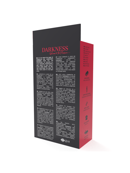 DARKNESS ESPOSAS AJUSTABLES MANOS LEATHER NEGRO