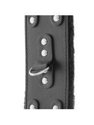 DARKNESS ESPOSAS CUERO CON FORRO AJUSTABLES NEGRO