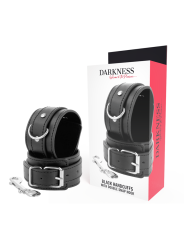 DARKNESS ESPOSAS AJUSTABLES NEGRO CON DOBLE CINTA REFUERZO