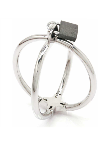 METAL HARD CRISS CROSS ESPOSA RESTRICCIONES DE ACERO INOX