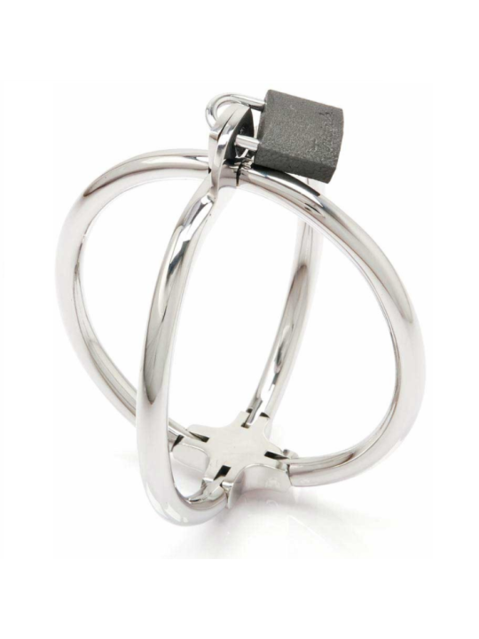METAL HARD CRISS CROSS ESPOSA RESTRICCIONES DE ACERO INOX