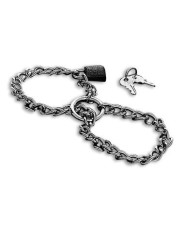 METAL HARD ESPOSAS CON CADENA DE ACERO INOX