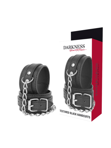 DARKNESS ESPOSAS LEATHER NEGRO TEXTURA