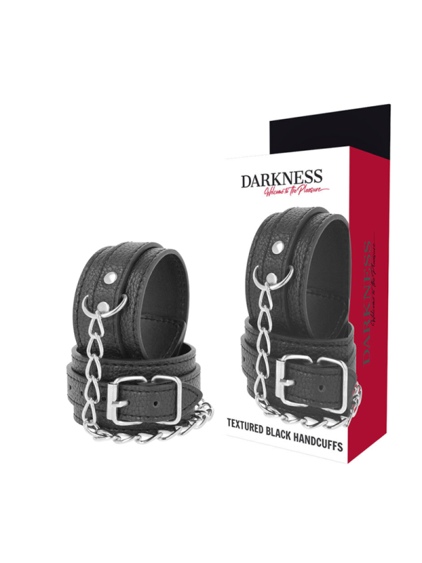 DARKNESS ESPOSAS LEATHER NEGRO TEXTURA