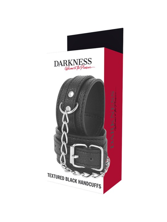 DARKNESS ESPOSAS LEATHER NEGRO TEXTURA