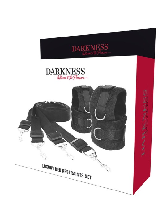 DARKNESS SET DE ATADURAS PARA LA CAMA