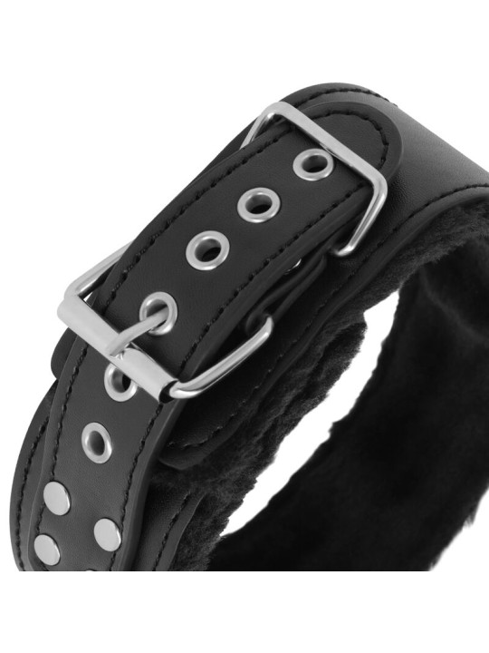 DARKNESS COLLAR FORRADO CON CADENA TITANIUM