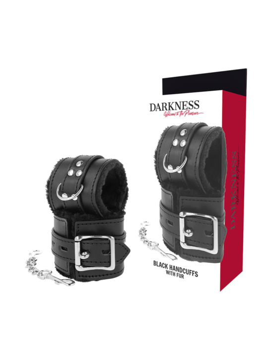 DARKNESS ESPOSAS BDSM FORRADAS EN NEGRO