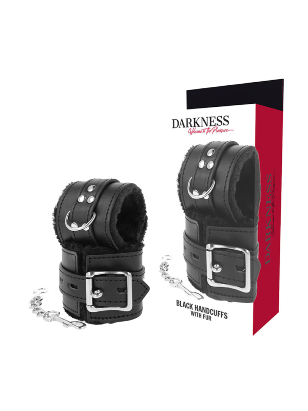 DARKNESS ESPOSAS BDSM FORRADAS EN NEGRO