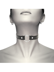 COQUETTE CHIC DESIRE COLLAR CUERO VEGANO ACCESORIO WOMAN CORAZON