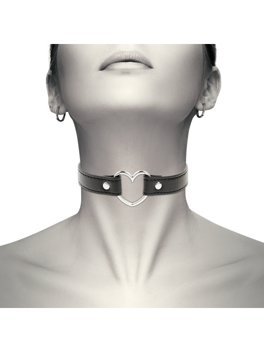 COQUETTE CHIC DESIRE COLLAR CUERO VEGANO ACCESORIO WOMAN CORAZON