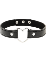 COQUETTE CHIC DESIRE COLLAR CUERO VEGANO ACCESORIO WOMAN CORAZON