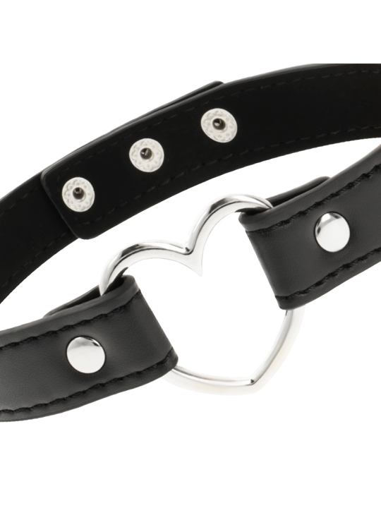 COQUETTE CHIC DESIRE COLLAR CUERO VEGANO ACCESORIO WOMAN CORAZON