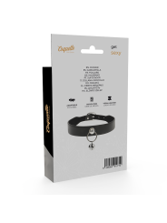 COQUETTE CHIC DESIRE COLLAR CUERO VEGANO ACCESORIO WOMAN CASCABEL ARO
