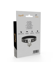 COQUETTE CHIC DESIRE COLLAR CUERO VEGANO ACCESORIO CORAZON CON LLAVE