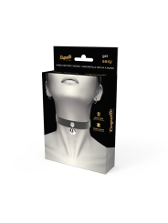 COQUETTE CHIC DESIRE COLLAR CUERO VEGANO ACCESORIO WOMAN CASCABEL