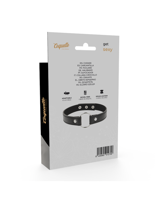 COQUETTE CHIC DESIRE COLLAR CUERO VEGANO ACCESORIO WOMAN