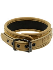 FETISH SUBMISSIVE ORIGEN COLLAR CON CADENA CON FORRO DE NEOPRENO